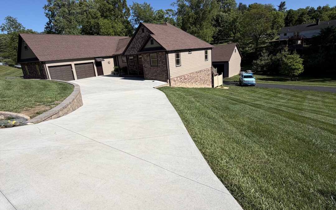 How To Prep A Bristol, Virginia Driveway For Concrete Sealing